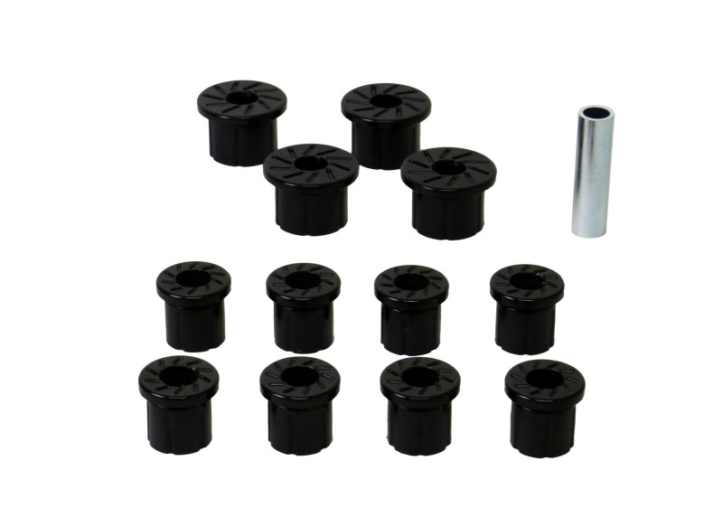 Whiteline 84-89 Toyota 4Runner/Pickup Rear Leaf Spring Shackle Bushing Kit thumbnail 4