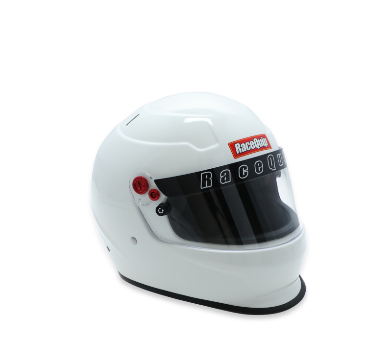 RaceQuip PRO25 Helmets 277117RQP Helmet, PRO25, Full, Gloss White, Snell SA2025, EPS Liner, No Graphic, 2X-Large, Each thumbnail 9