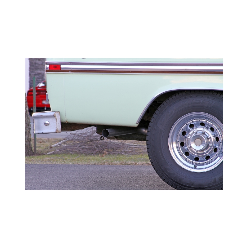 Flowmaster 67-72 Ford F100 American Thunder Cat-Back Exhaust System - (wide Tank) thumbnail 6