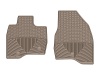 WT Rubber Mats - Front - Tan