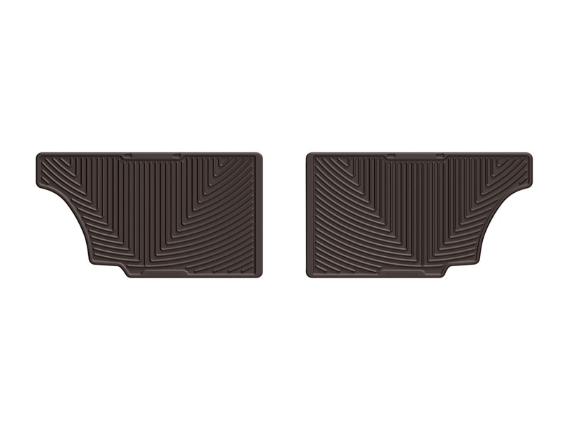 WT Rubber Mats - Rear - Cocoa