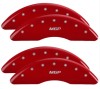 MGP 4 Caliper Covers Front & Rear 2019+ Ram 2500/3500 Red Finish w/ MGP Logo thumbnail 6