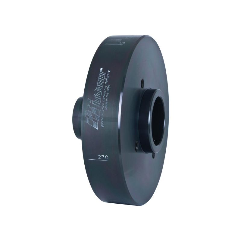 Fluidampr Harmonic Dampers 650401 Balancer, Internal Balance, Steel, Black, Pontiac, V8, Each thumbnail 5