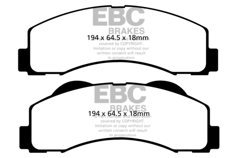 EBC S15 Brake Pad and Rotor Kit (1x ebcUSR7462, 1x ebcED91855) thumbnail 9