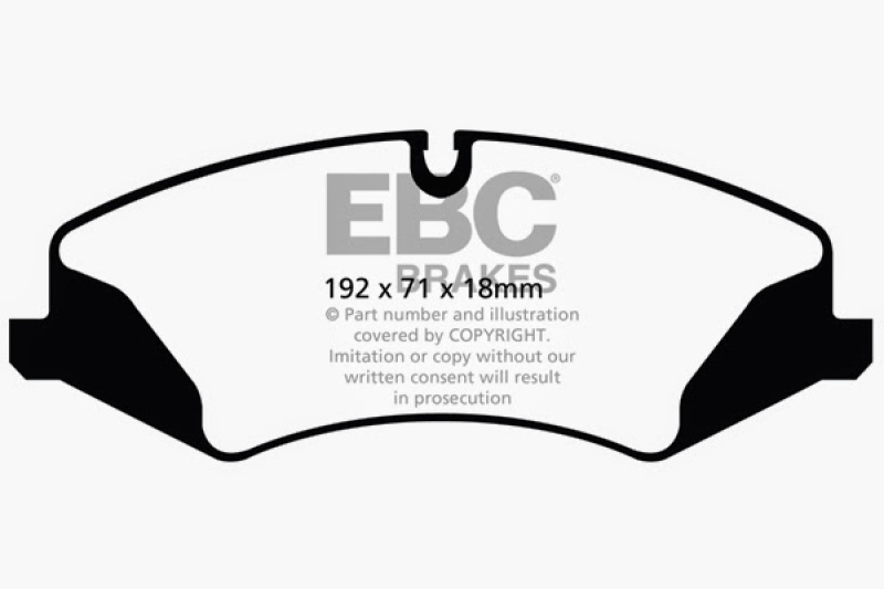 EBC S15 Brake Pad and Rotor Kit (1x ebcED92123, 1x ebcUSR1448) thumbnail 9