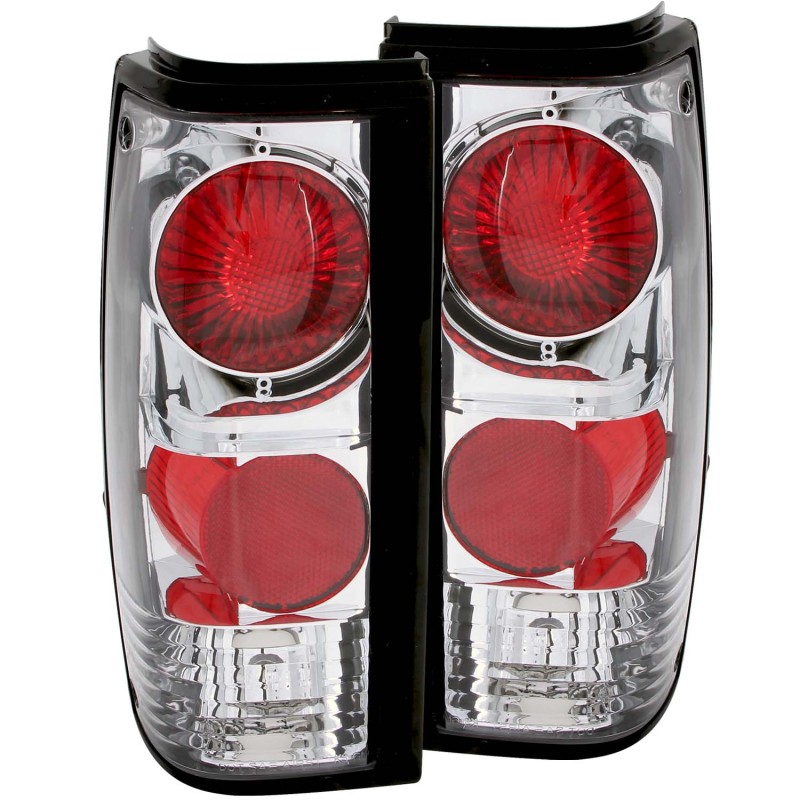 ANZO 1982-1994 Chevrolet S-10 Taillights Chrome thumbnail 5