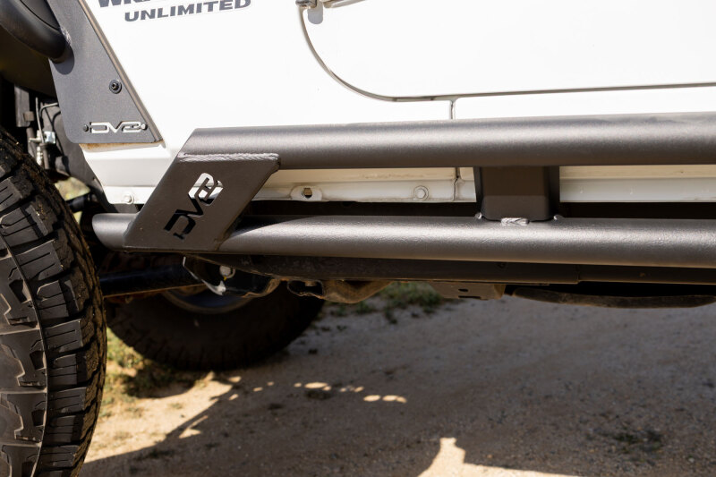 DV8 Offroad 2007-2018 Jeep Wrangler JK 4-Door Rock Sliders