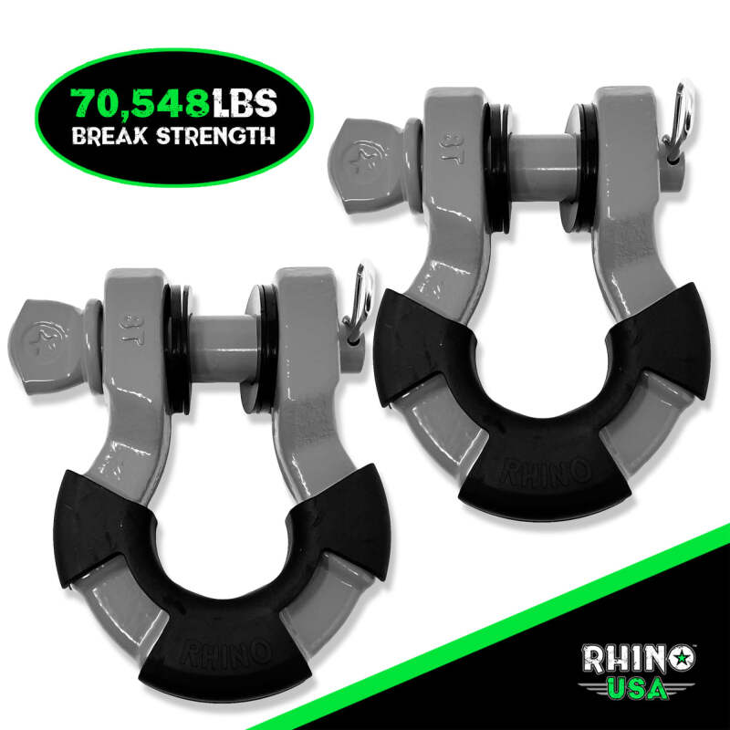 Rhino USA 8T Super Shackle 2-Pack (Gray)
Tow Hook