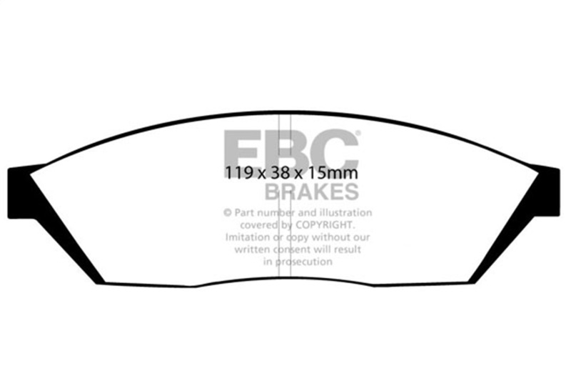 EBC Greenstuff Brake Pad Sets
