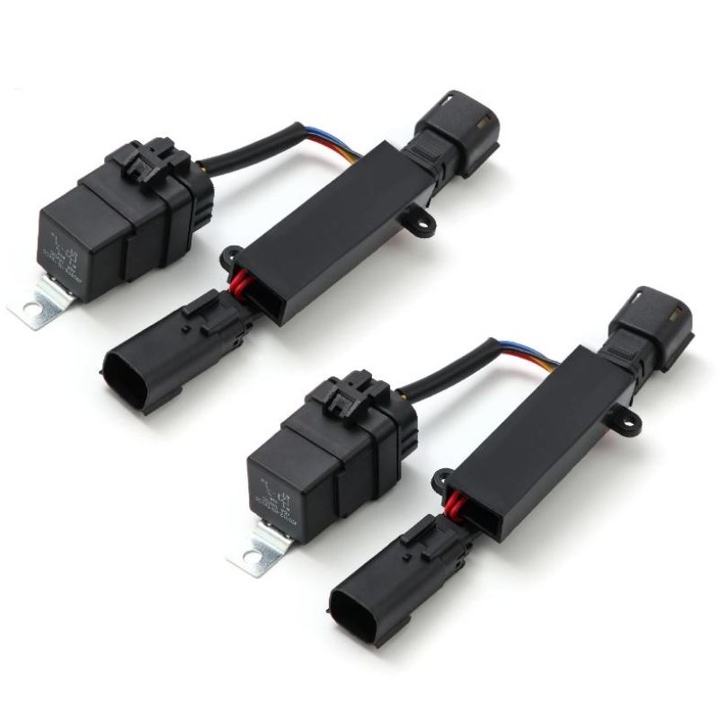 AlphaRex 16-18 GMC Sierra Stock LED Headlights to AlphaRex Projector Headlight Converters thumbnail 2
