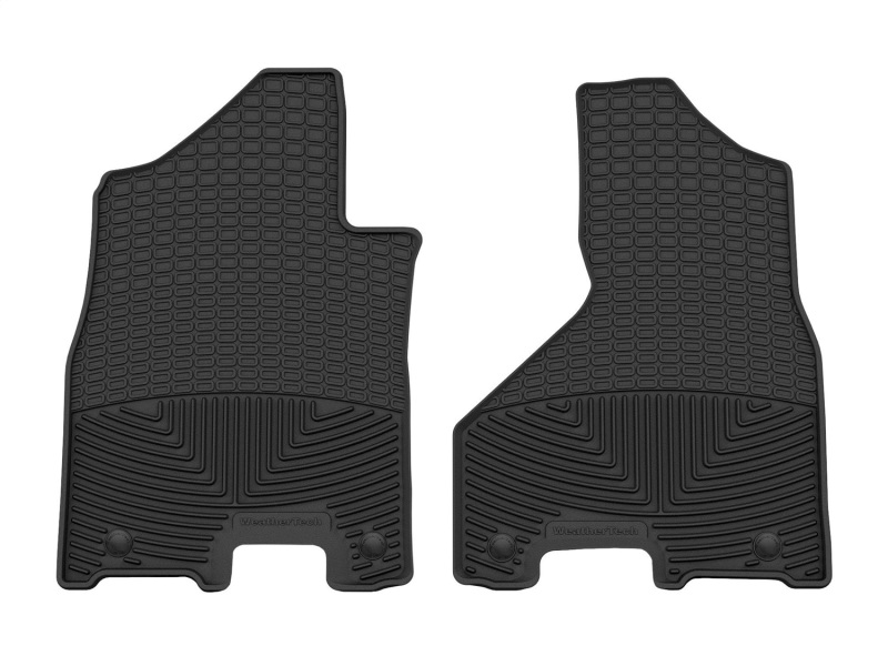 WT Rubber Mats - Front - Blk