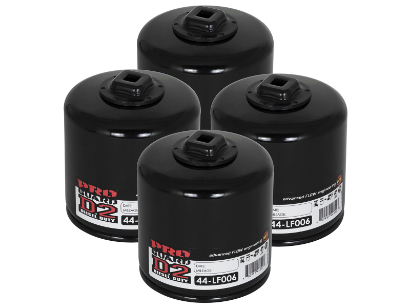 aFe Pro GUARD D2 Oil Filter 74-08 Dodge Gas Truck V6 3.9L/V8 4.7L/5.7L/5.2L/5.9L/V10 8.3L/8.0L (4pk) thumbnail 2