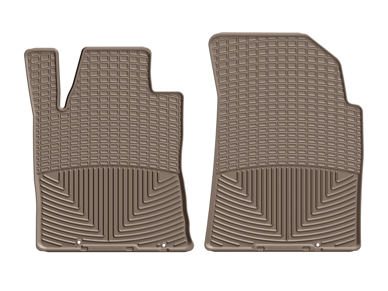 WT Rubber Mats - Front - Tan