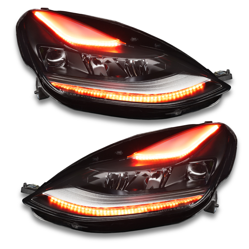 Oracle 2021+ Tesla Model 3 Dynamic ColorSHIFT Headlight DRL Upgrade Kit thumbnail 9