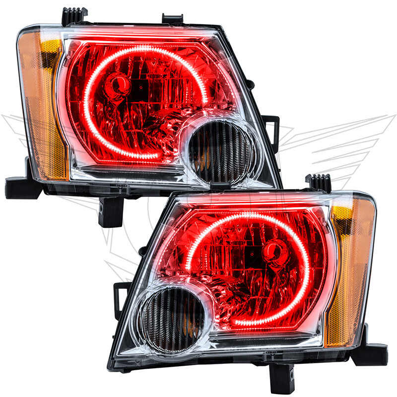 Oracle 05-14 Nissan Xterra LED Headlight Halo Kit - Red thumbnail 4
