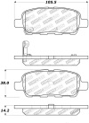 ST Street Brake Pads