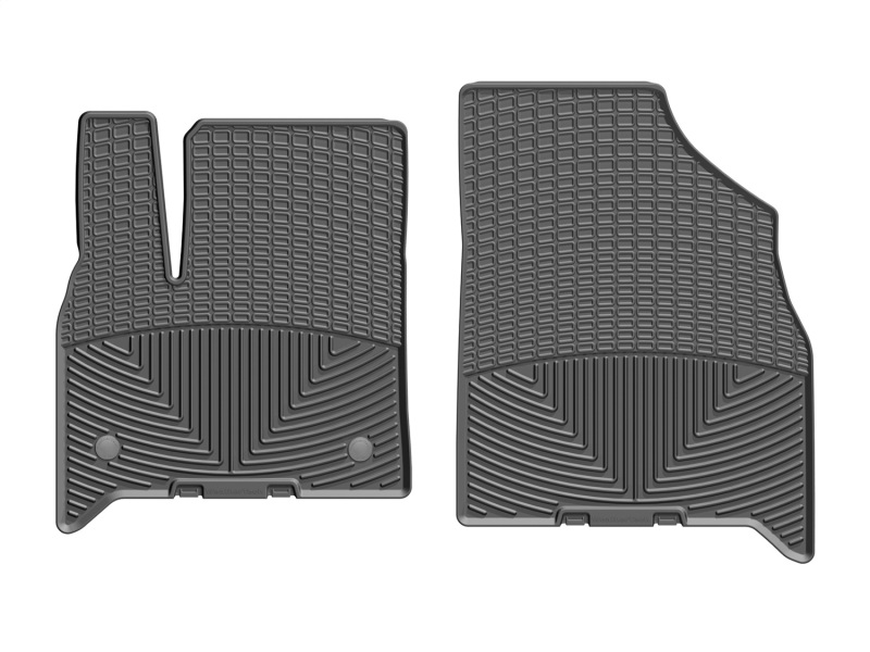 WT Rubber Mats - Front - Blk