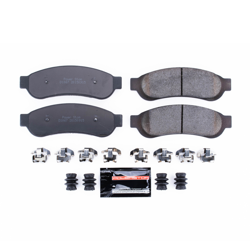 Power Stop 07-10 Ford F-250 Super Duty Rear Z23 Evolution Sport Brake Pads w/Hardware thumbnail 2