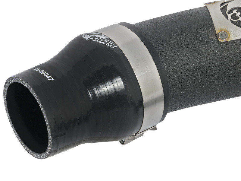 BladeRunner 3 IN Aluminum Hot and Cold Charge Pipe Kit Black