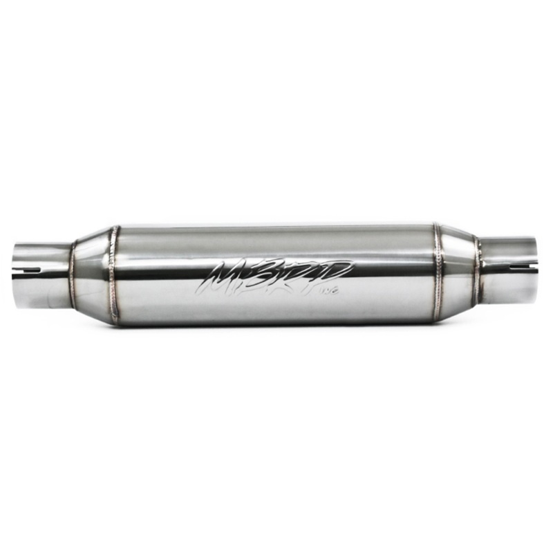 MBRP Universal Resonator 2.5in inlet/outlet 16in body 20in overall T304 thumbnail 8