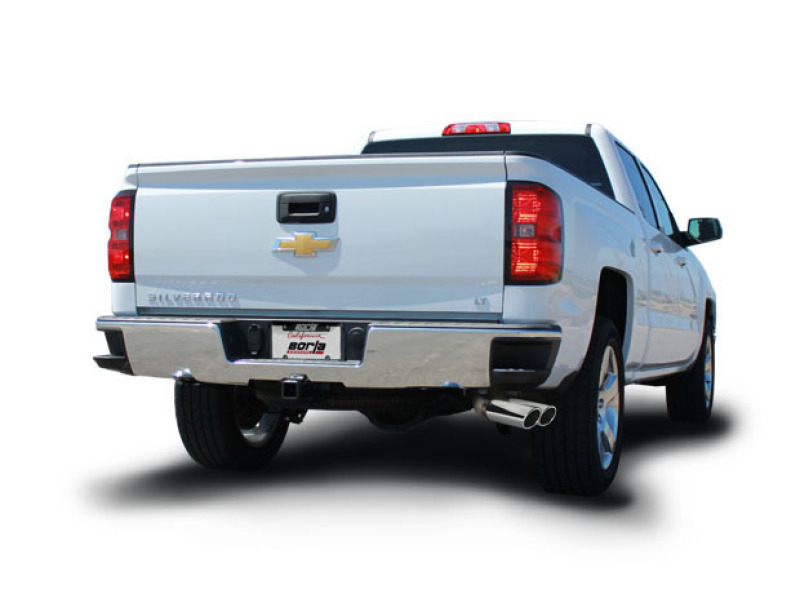Borla 14-18 Silv/Sierra C/B Exh ATAK 1500 5.3L V8 AT/MT 2&4WD Ext Cab(78.7) Crew Cab(69.3) 143.5 WB thumbnail 5