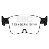 EBC 2022+ Audi A3 2.0T (40) Redstuff Front Brake Pads thumbnail 8
