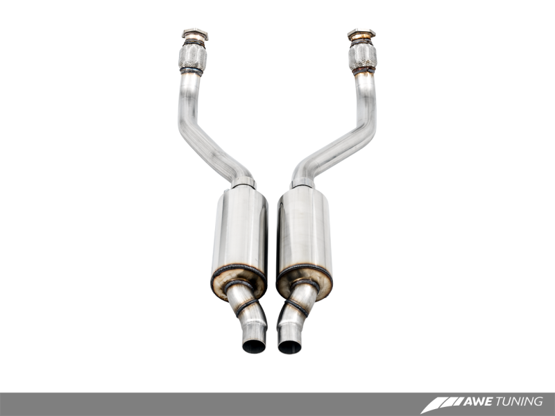 AWE Tuning Audi 8R Q5 2.0T Resonated Downpipe thumbnail 5