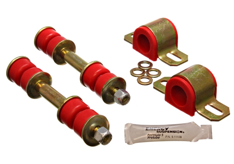 Energy Suspension 79-94 Toyota Pickup 2WD (Exc T-100/Tundra) Red 25mm Front Sway Bar Bushing Set thumbnail 5