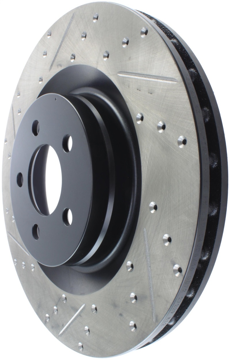 StopTech SportStop 06-09 Chrysler SRT-8 Front Right Drilled & Slotted Rotor thumbnail 5