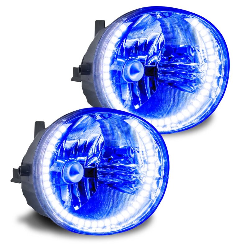 Oracle 06-09 Toyota 4Runner LED Fog Light Halo Kit - Blue thumbnail 4