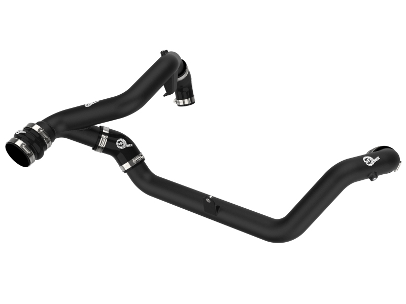 BladeRunner 2-1/4 IN Aluminum Hot Charge Pipe Black