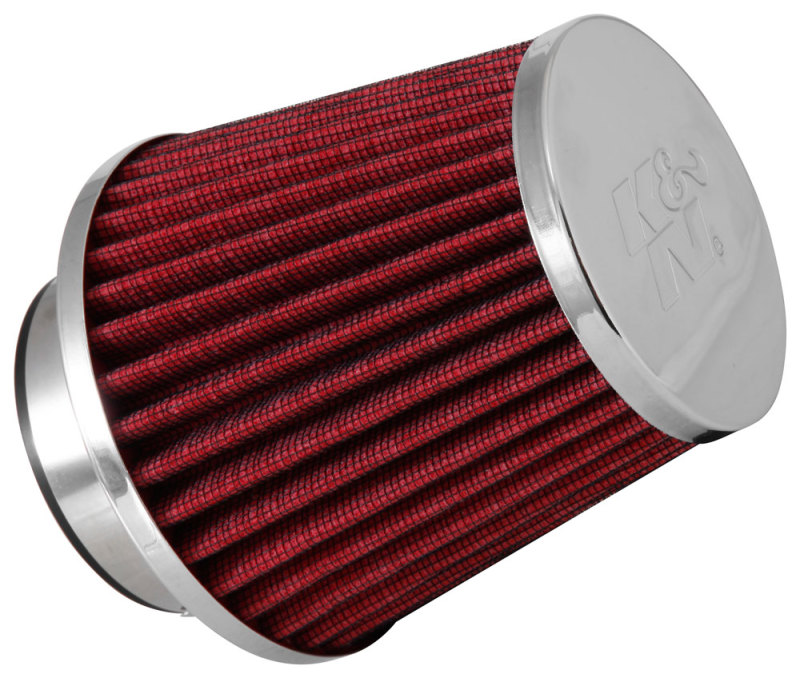 K&N Universal Chrome Filter 2 3/4in FLG / 4 1/2in Bottom / 4 1/2in Height thumbnail 2