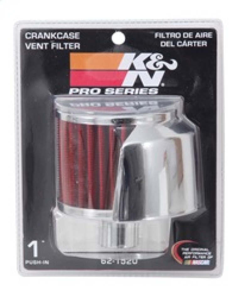 K&N 1.00in Flange ID x 3in OD x 2.5in Height Vent Filter thumbnail 9