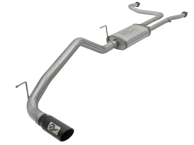 aFe MACH Force XP 2.5in Cat-Back Exhaust System w/ Black Tip Nissan Frontier 17-19 V8-5.6L thumbnail 2