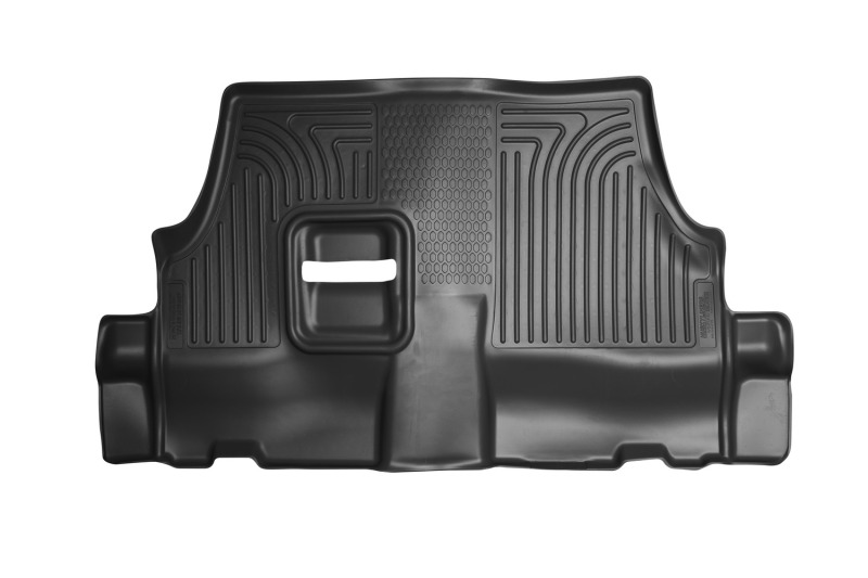 Husky Liners 11-22 Dodge Durango WeatherBeater 2nd Row Bench w/3rd Row Seat Black Floor Liners thumbnail 5