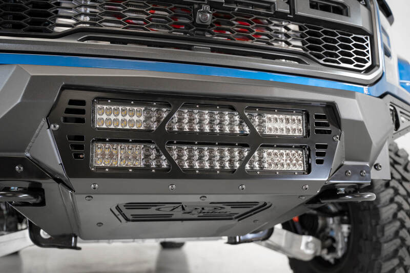 Addictive Desert Designs 17-20 Ford Raptor F-150 Bomber Front Bumper w/ 2 20in Light Bar Mounts thumbnail 7