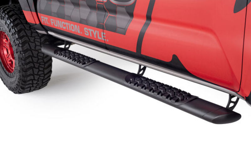 Go Rhino V-Series V3 Side Step - Universal 87in. (Fits 4DR) - Tex. Blk thumbnail 8