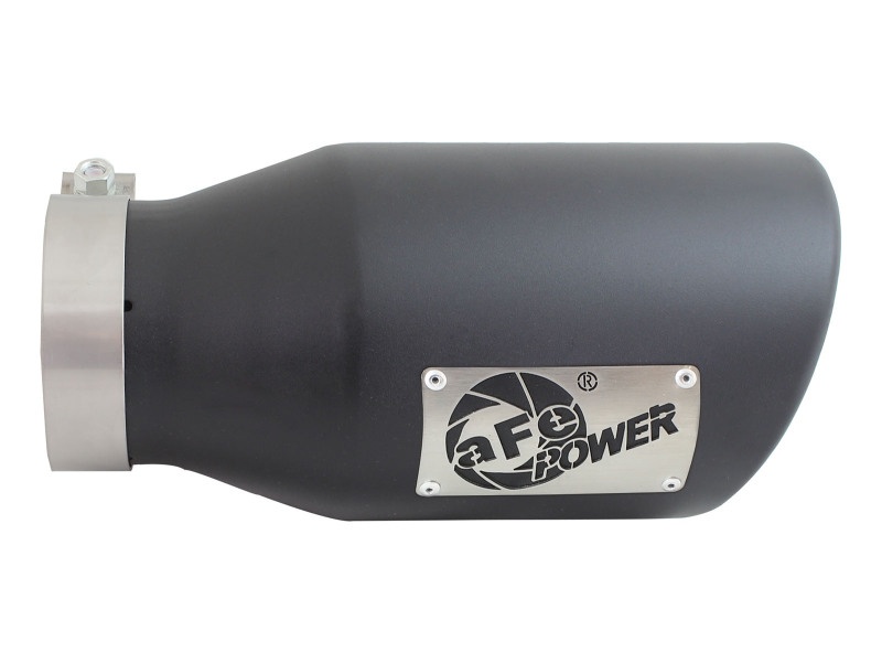 aFe Diesel Exhaust Tip Bolt On Black 4in Inlet x 6in Outlet x 12in thumbnail 6