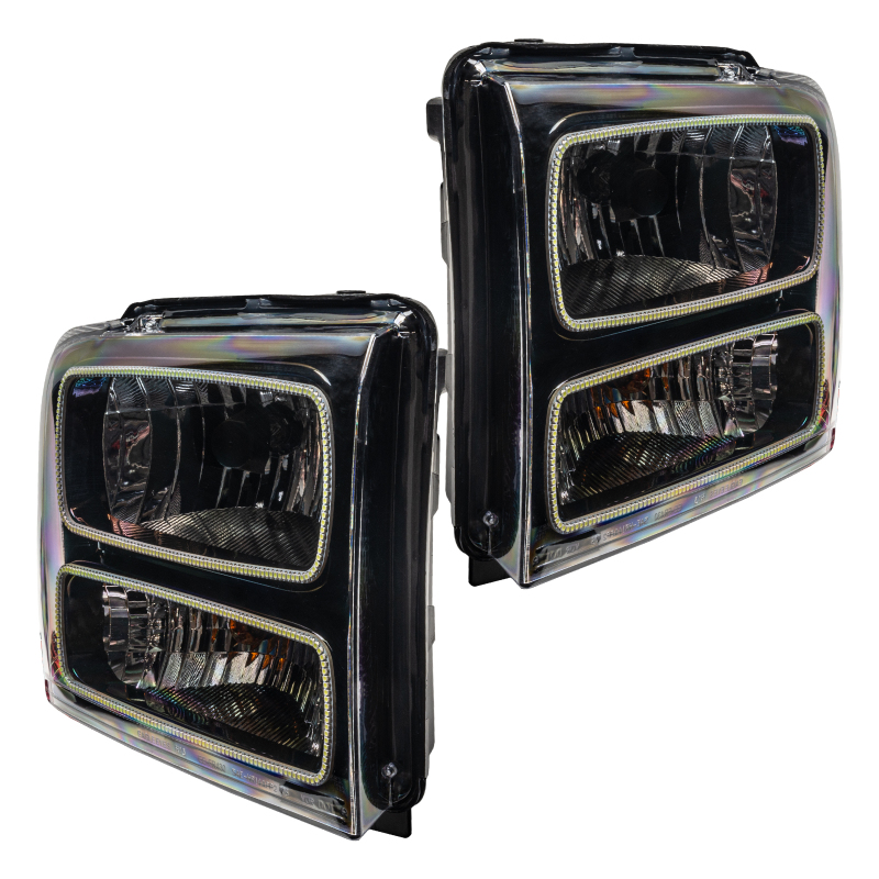 Oracle 05-07 Ford F-250/350 SMD HL - Black - ColorSHIFT w/ Simple Controller thumbnail 6