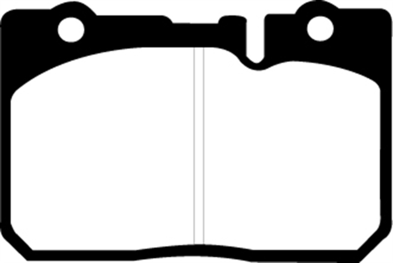 EBC 95-00 Lexus LS400 4.0 Redstuff Front Brake Pads thumbnail 3