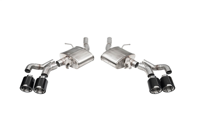 Corsa 22-25 Cadillac CT5-V Blackwing 3in Axle-Back - Act. Exh. - Dual Rear Exit - Twin 4.5inCF Tips