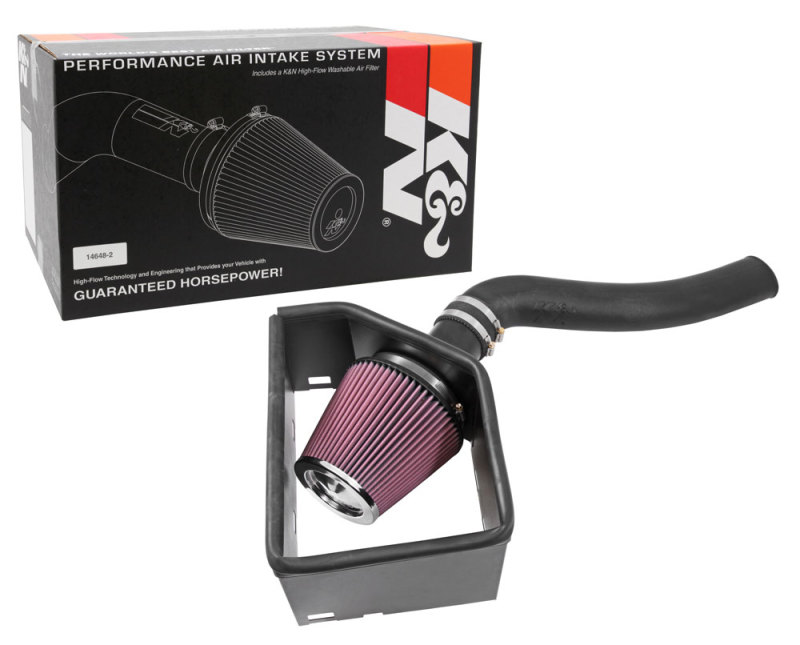 K&N 15-16 Dodge Ram 1500 V6-3.0L DSL Performance Intake Kit thumbnail 7