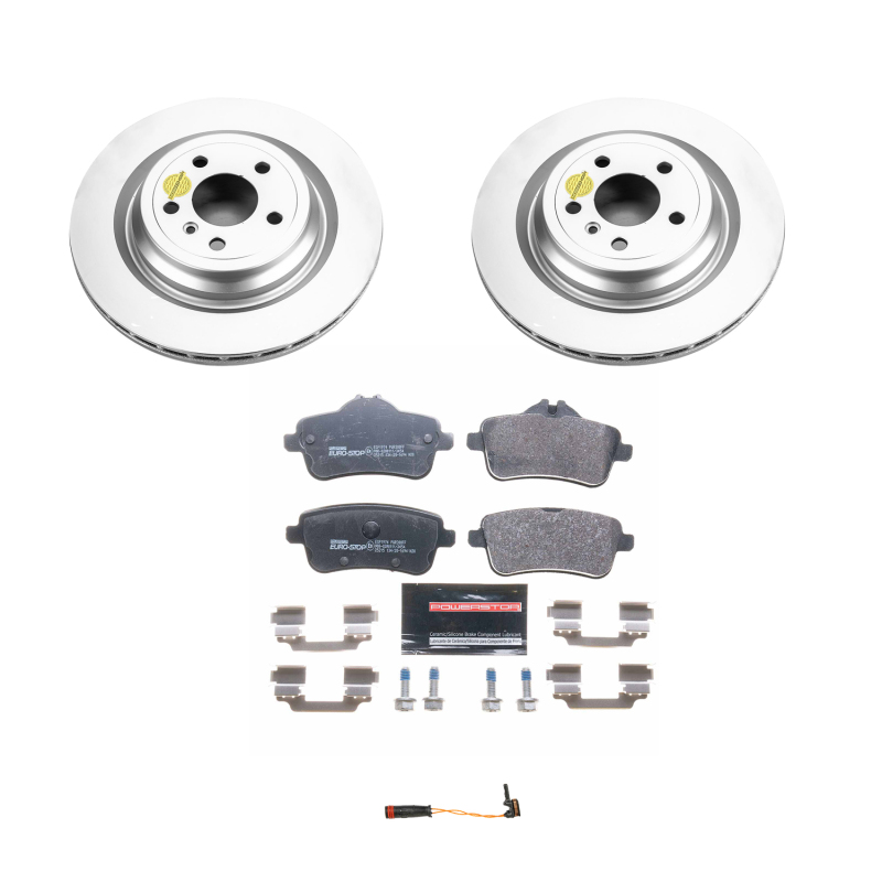 Power Stop 16-17 Mercedes-Benz GLE300d Front & Rear Euro-Stop Brake Kit (1x psbESK7438, 1x psbESK6883) thumbnail 8