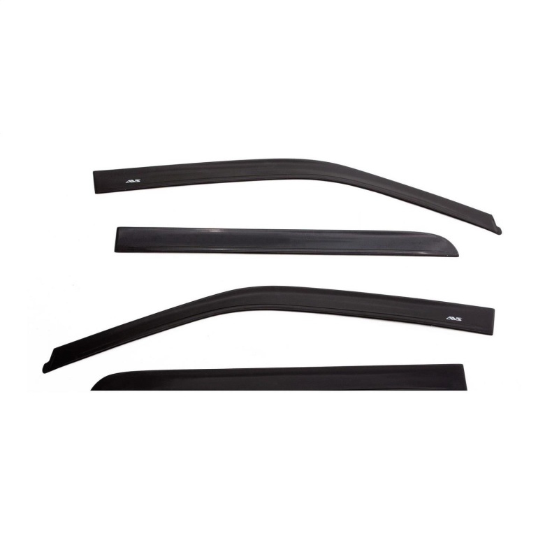 Auto Ventshade Low-Profile Ventvisors 774080 Side Window Visors, Low Profile, Ventvisor Deflectors, Front and Rear, Acrylic, Matte Black, Chevrolet, GMC, Set of 4 thumbnail 7