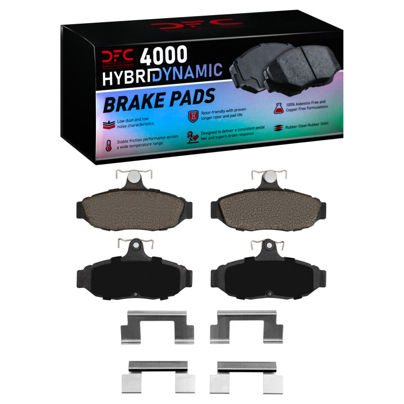 DFC HybriDynamic Brake Pads Hrdwr Kit