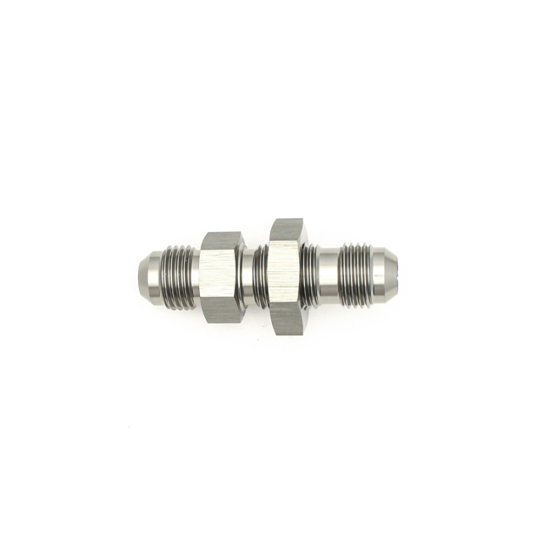 DeatschWerks 6AN Male Flare To 6AN Male Flare Bulkhead Adapter (Incl. Nut) thumbnail 4