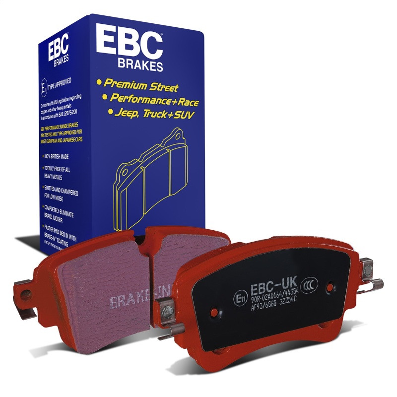 EBC 2018+ Audi A4 Allroad Quattro 2.0L Turbo Redstuff Rear Brake Pads