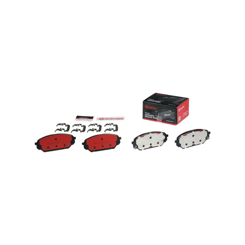 Brembo 07-12 Hyundai Veracruz Front NAO Brake Pad thumbnail 4