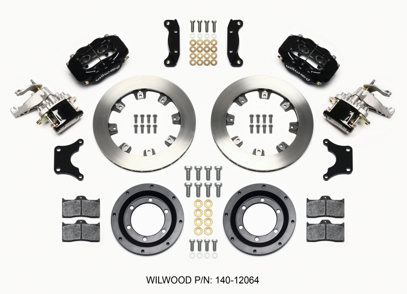 Wilwood Forged Dynalite / MC4 Rear Kit 11.75in Shelby CSX6000