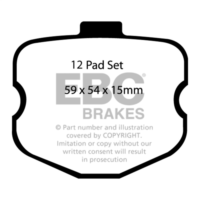 EBC S6 Kits Bluestuff Pads and GD Rotors (1x ebcDP51771NDX, 1x ebcGD7364) thumbnail 4